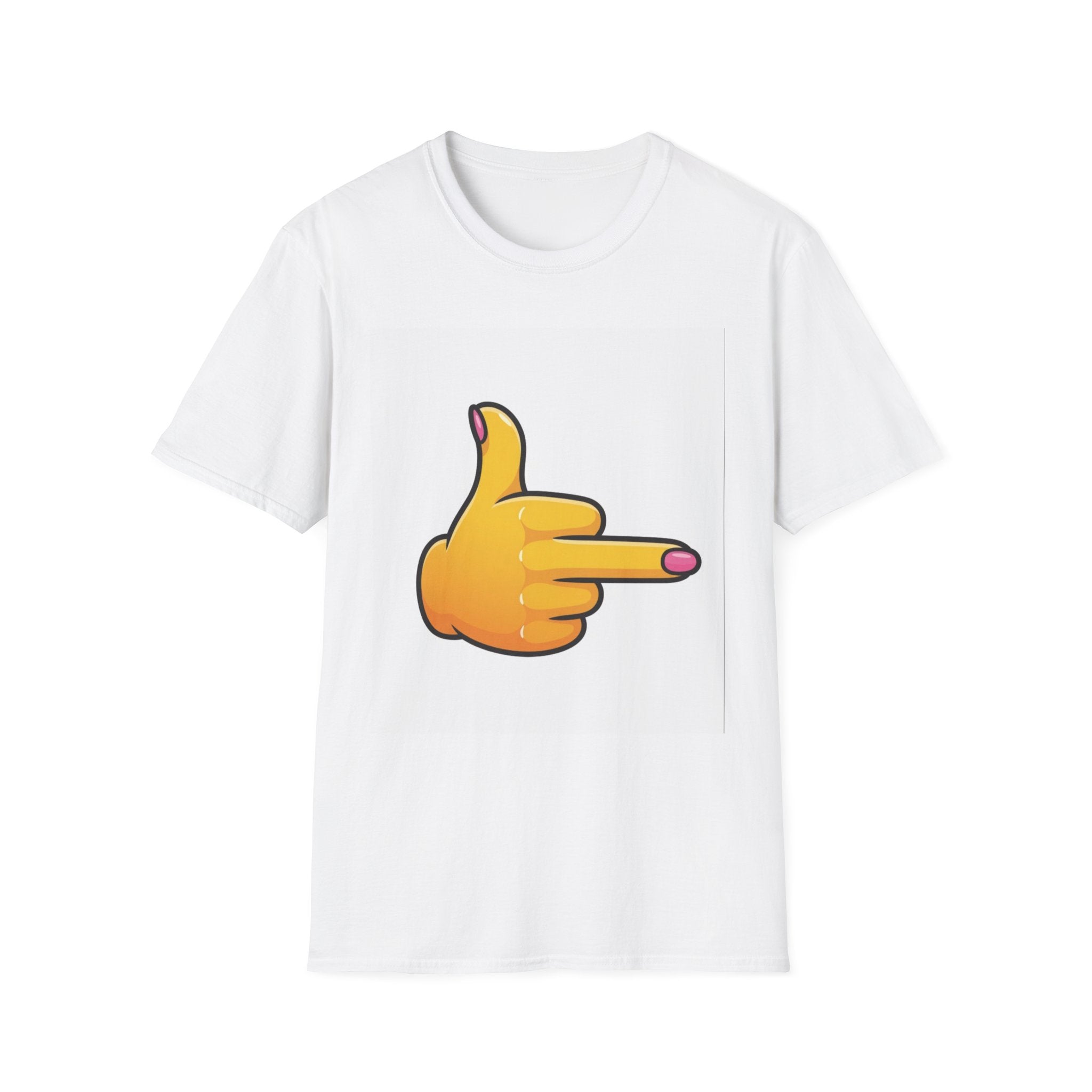 Middle Finger Emoji T-Shirt — Funny Bold Graphic Tee
