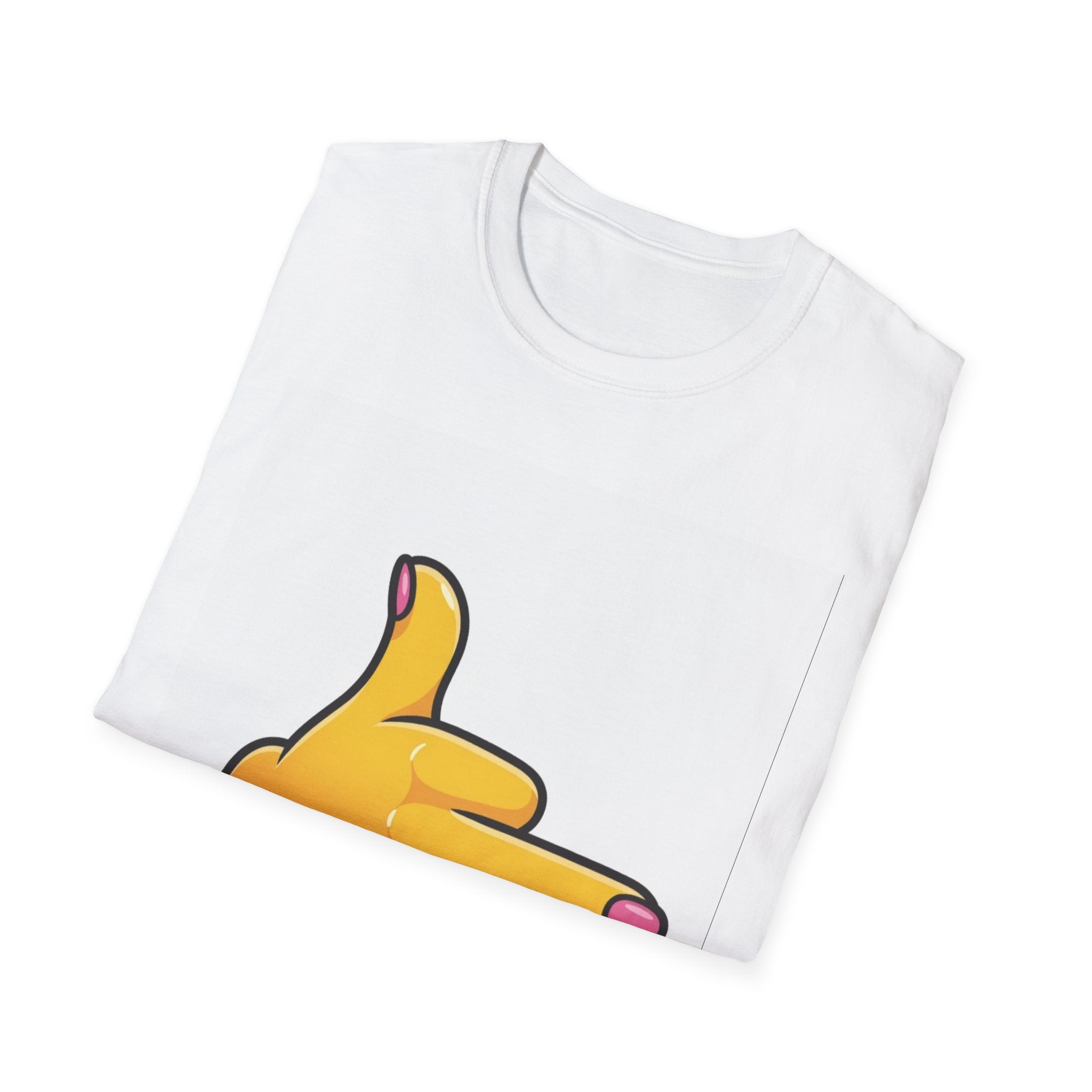 Middle Finger Emoji T-Shirt — Funny Bold Graphic Tee
